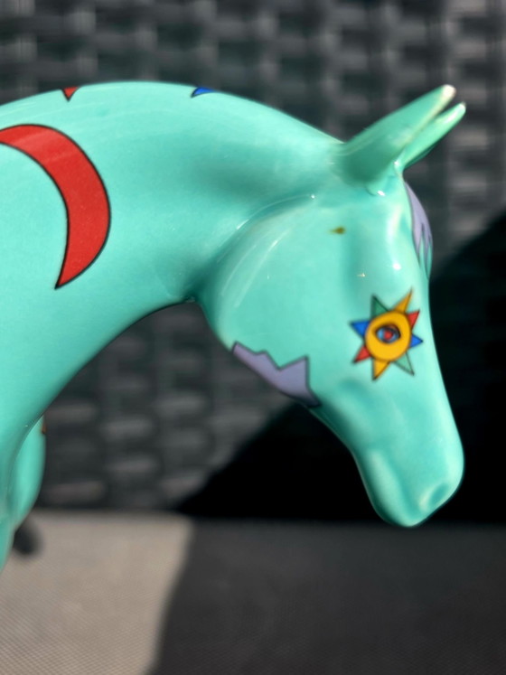 1E First Edition Spirit War Pony #1462 Tavlos 2003 – Trail of painted ponies, Decorative Objects, Ceramic (photo 5 of 8)