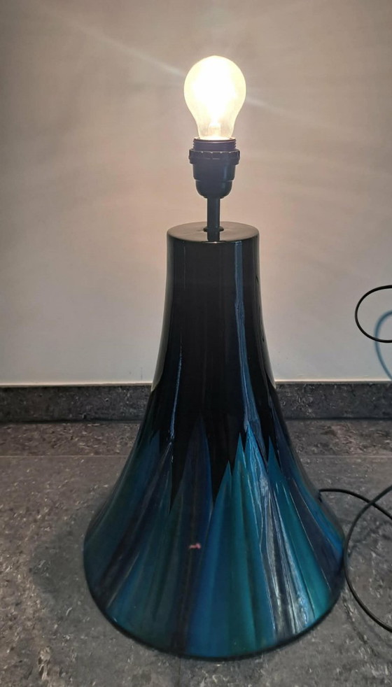 Image 1 of Ensemble de 2 lampes de table vintage « Lampe Etna » – L'eau Vive S.A. Belgique – Style moderne du milieu du siècle – Design bel