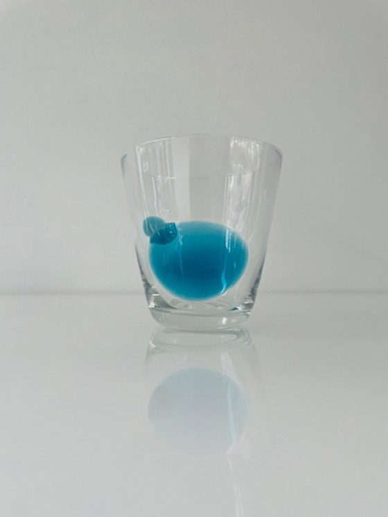 Image 1 of IKEA Fabulös glass set of 4 colored design
