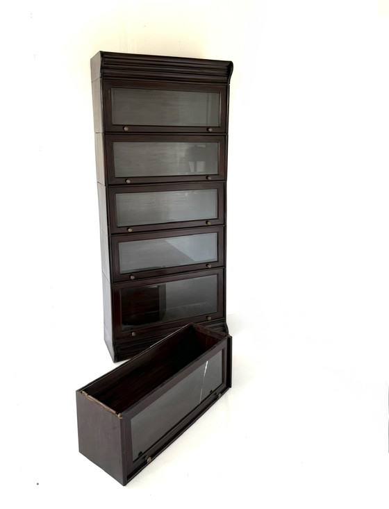 Image 1 of Antikes englisches Bücherregal im Globe-Wernicke-Stil