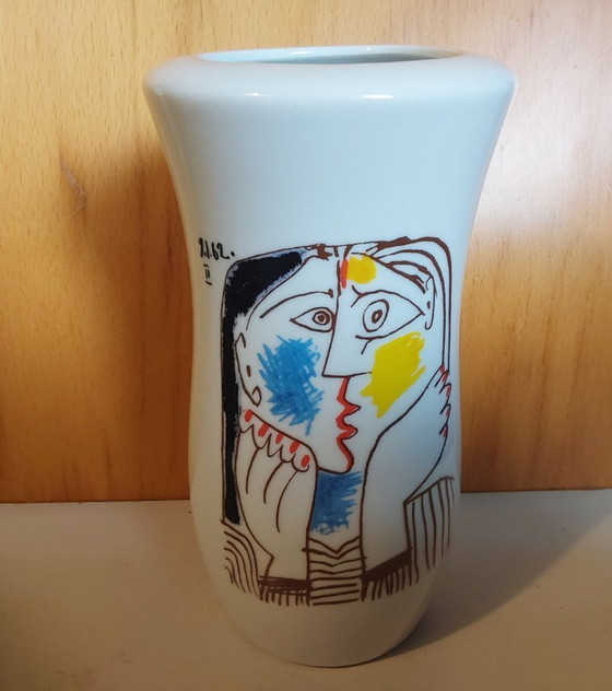 Image 1 of 2 vazen ​​en een Picasso-fles (gelicentieerd)