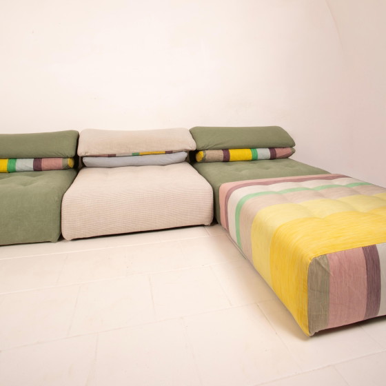 Divano Modulare Roche Bobois con Tessuto Kenzo 1990 Italia – Divani modulari, Cotton, Postmodern (photo 18 of 26)