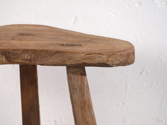 Tabouret asiatique ancien (c.1900) #4 (photo 36 of 39)