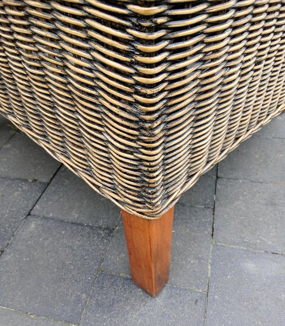 2 poltrone in rattan realizzate a mano negli anni '20 – Sedie da giardino (photo 11 of 15)