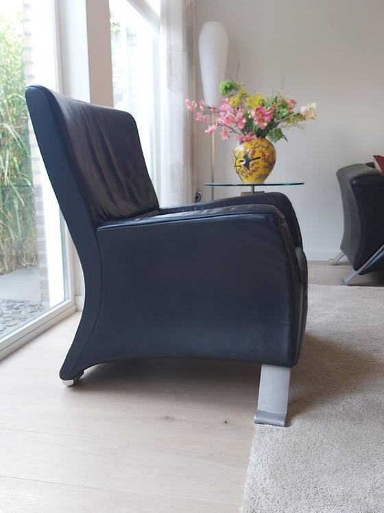 Rolf Benz 322 Lederen Fauteuil – Leather (photo 3 of 5)