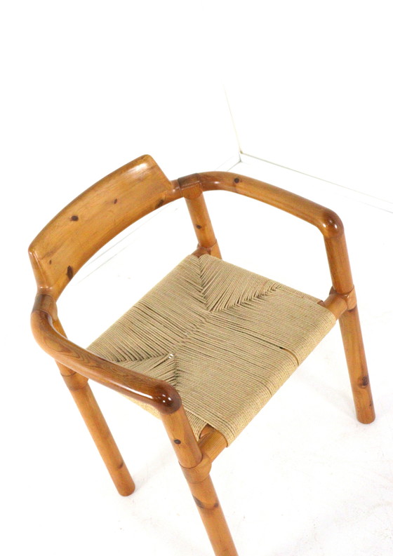 Image 1 of Set 7 Stoelen Eetkamestoelen in Stijl van Daumelier