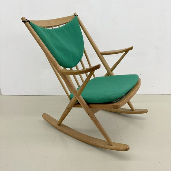 Frank Reenskaug Voor Bramin Schommelstoel Model 182 – Schommelstoelen, Wood (photo 3 of 14)