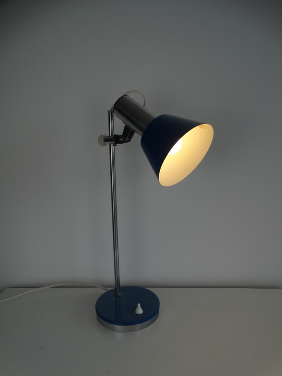 Image 1 of Lampe de bureau vintage massive