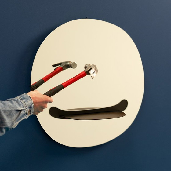 Smiling Specchio Nero / Job van den Berg – Werkwaardig, Vetro, Metallo (photo 4 of 5)