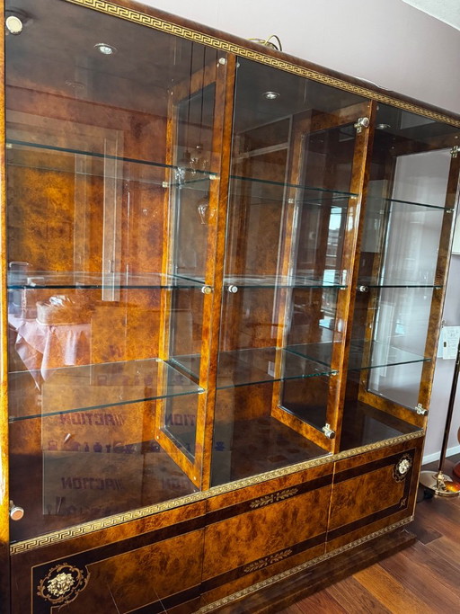 Vitrine authentique Versace Home en très bon état