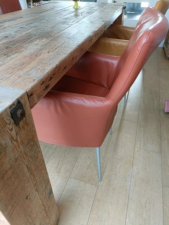 Image 1 of 4 lussuose sedie in pelle