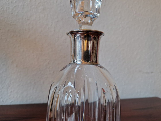 Carafe, Perry Küster, en cristal, col en argent 800 – Verres et carafes, Glass (photo 6 of 8)