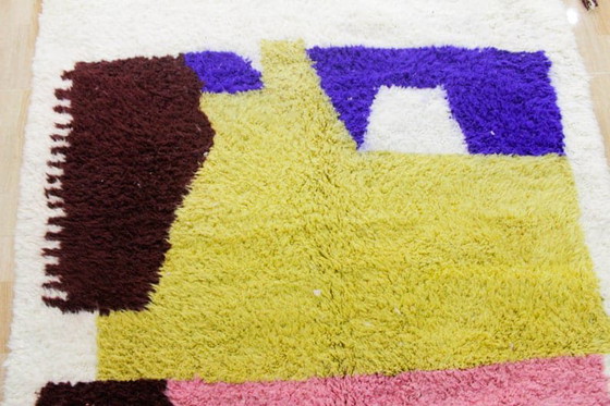Tappeto tradizionale fatto a mano in lana naturale, misura 2/3 m – Aime Té, Tappeti, Wool (photo 4 of 6)