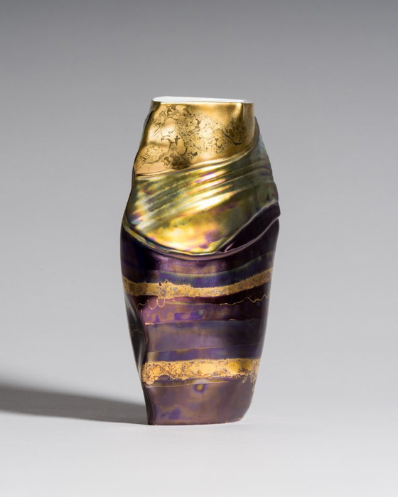 Eosin Porcelain Vase Duo – Johan Van Loon & Helmut Drexler For Rosenthal, 1990s (photo 12 of 17)