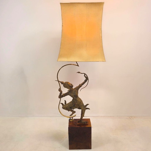 Pragos Mid Century Bohemian Light mit dem Gott Rama, 70er