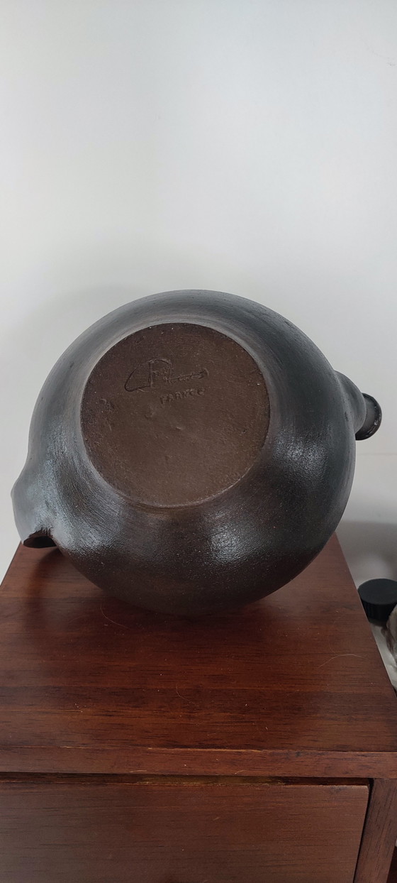 Image 1 of Tetera de gres vidriado Jean Dubost