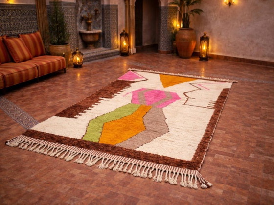 Image 1 of Handmade Moroccan rug 250cm x 150cm