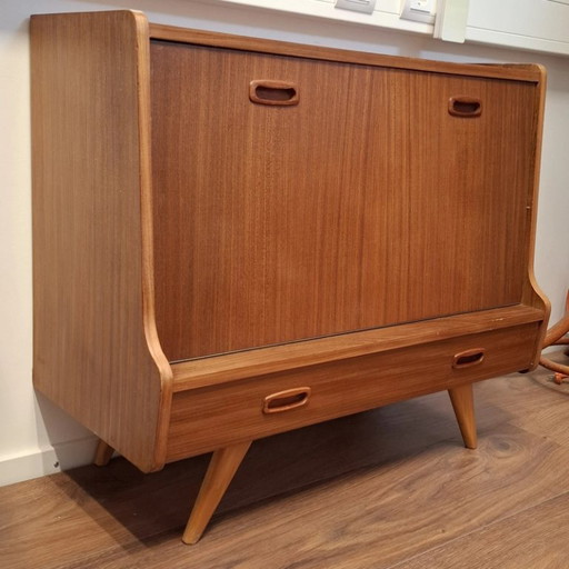 Armoire Vintage Louis Van Teeffelen - Milieu du Siècle – kasten, Wood (photo 2 of 8)