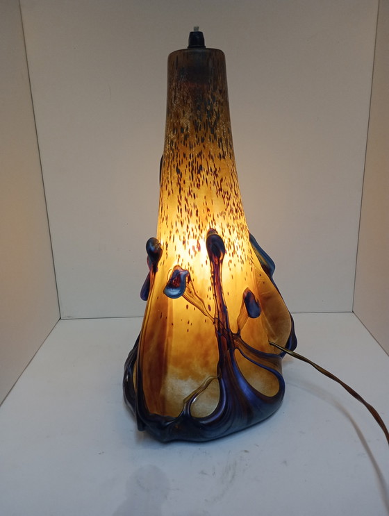 Image 1 of Lamp base table lamp Michele luzoro glass paste