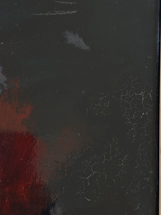 Image 1 of Sylvain Beerens (1917) - Paysage rouge