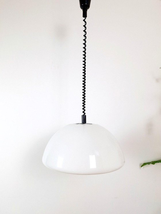 Image 1 of Vintage Meblo Lamp, Guzzini Lamp, Space Age Lamp, Luigi Massoni