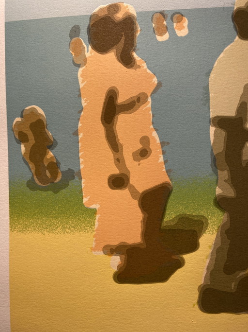 Screen print by Iet Fioole – kunst, Paper (photo 2 of 5)