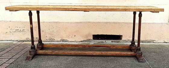 Image 1 of Table d'atelier 2,60 m