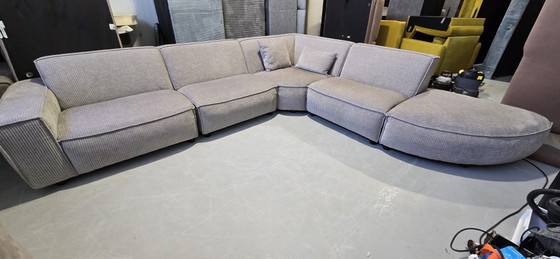 Hoekbank Eierkamp Losse Elementen Bank Ribstof – Eijerkamp, Banken, Textile (photo 6 of 13)