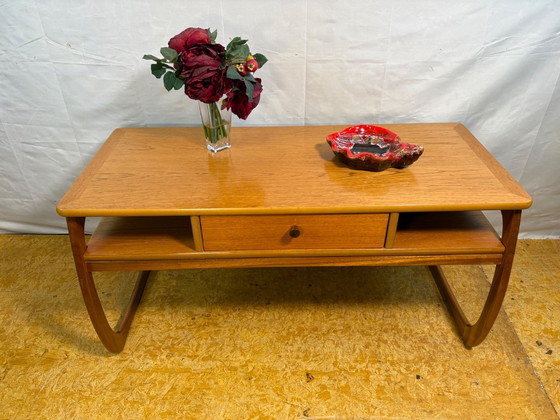 Vintage Nathan Coffee Table | 1970s | Mid-Century Teak | Scandinavian Danish Style – Wood (photo 2 of 9)