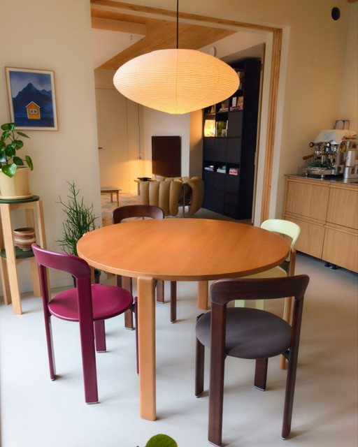 Bruno Rey Tisch 128 cm Buche