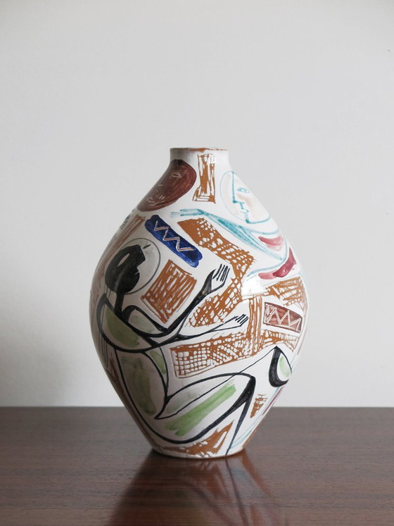 Ceramic Vase by Elio Schiavon, Italy, 1950s (photo 7 of 7)
