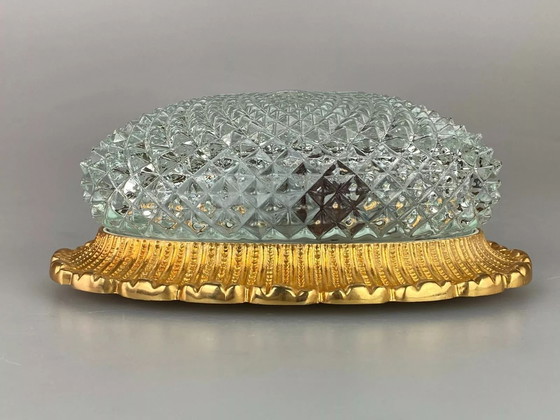 Image 1 of 60er 70er Jahre Lampe Leuchte Wandlampe Limburg Plafoniere Space Age Design 60s