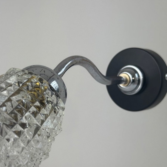 Image 1 of PAIR OF VINTAGE SWAN NECK WALL LIGHTS