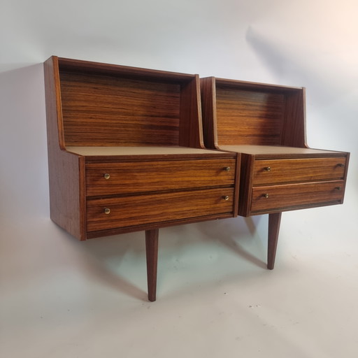 Vintage Nachtkastjes - Mid Century – Jaren 60