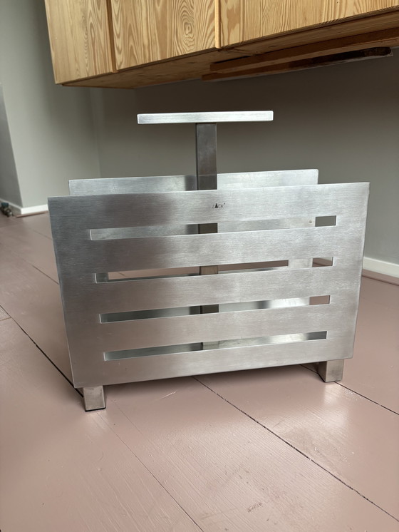 Image 1 of Vintage RVS lectuurbak van Zack