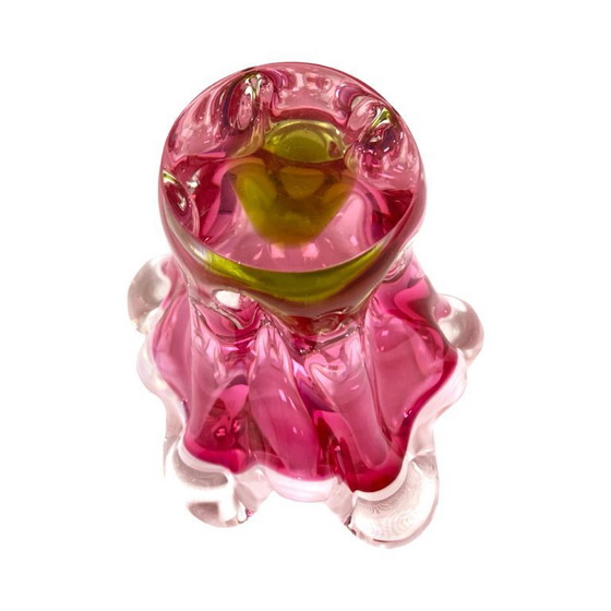 Image 1 of Chřibská Sklárna J. Hospodka vase, art glass, Czechoslovakia, 1960s.
