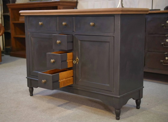 Small buffet in cherry wood 1960s – Storage cabinet, Vintage (photo 6 of 11)