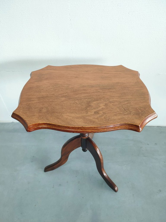 Image 1 of Vintage/antique (mahogany) wooden side table plant table coffee table
