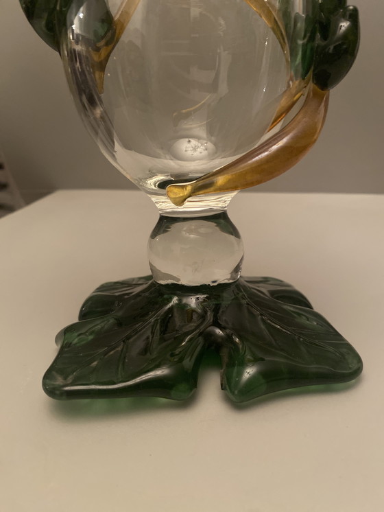 Image 1 of Verre À Pied , Vaas , Coupe Murano