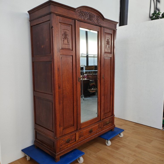 Image 1 of Armoire penderie vintage penderie démontable