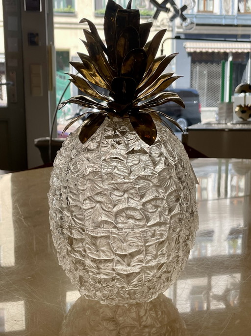 Zeer zeldzame Hans Turnwald ijskoeler/ijsemmer/ananas