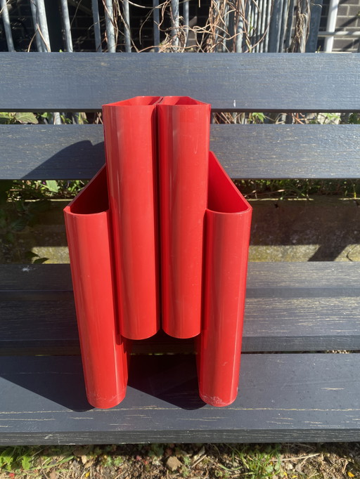 Magazine Rack by Giotto Stoppino for Kartell, 1970s