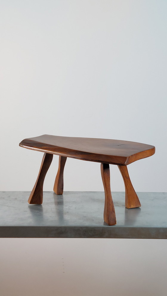 Image 1 of Vintage brutalistische kruk