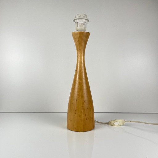 Base de Lámpara Lans de madera torneada, IKEA, 1990