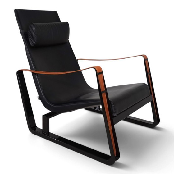 Poltrona lounge Cité di Jean Prouvé per Vitra, 1930 – Poltrone, Pelle, Metallo, Vintage (photo 20 of 21)