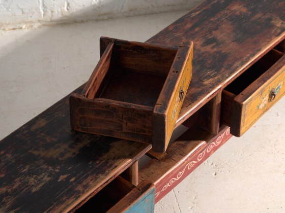 Mobile basso antico in legno di olmo – Cina, circa 1900 – Credenze con vetrina, Iron (photo 26 of 40)