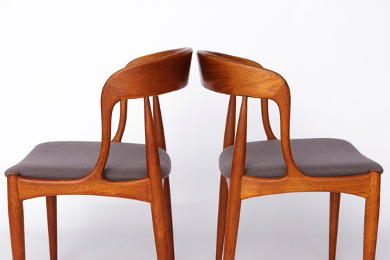 Image 1 of Set of 6 Johannes Andersen Chairs – Model 16, Teak Dining Chairs, Uldum Møbelfabrik Denmark, 1960s Mid-Century Danish Design