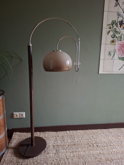 Agnello ai Funghi Artiforte Doppio Arco – vloerlampen, Metal, Plastic