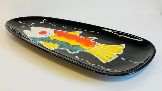 Image 1 of PIATTO XL Fabbrica di terracotta Niderviller Francia VINTAGE