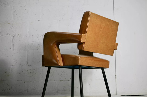 Image 1 of Sillón al estilo de Jacques Adnet